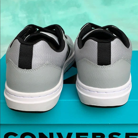 CONVERSE RIVAL OX WOLF GREY/BLACK/WHITE MEN’S - Picture 10 of 16